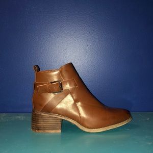 Forever XXI Leather Booties